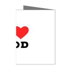 I Love God Mini Greeting Cards (pkg Of 8) by ilovewhateva