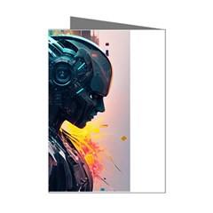 Who Sample Robot Prettyblood Mini Greeting Cards (pkg Of 8) by Ravend