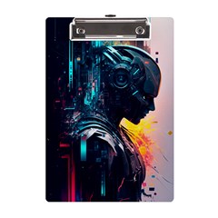 Who Sample Robot Prettyblood A5 Acrylic Clipboard by Ravend