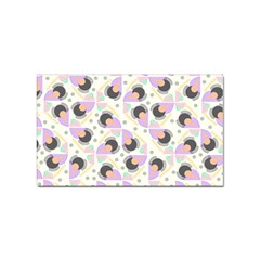 Pattern Pastel Drawing Art Sticker Rectangular (100 Pack) by Uceng