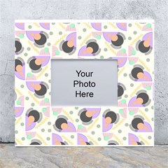 Pattern Pastel Drawing Art White Wall Photo Frame 5  X 7  by Uceng