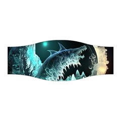 Sculpture Dinosaur Shark Frozen Winter Fantasy Stretchable Headband by Ravend
