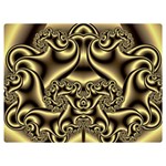 Background Fractal Sample Fantasy Texture Design One Side Premium Plush Fleece Blanket (Extra Small) 40 x30  Blanket Front