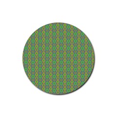Geometry Rubber Coaster (round) by Sparkle