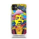 Psychedelic Rock Jimi Hendrix iPhone 11 TPU UV Print Case Front