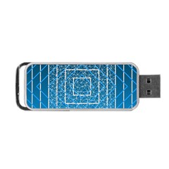 Network Social Abstract Portable Usb Flash (one Side) by Ravend