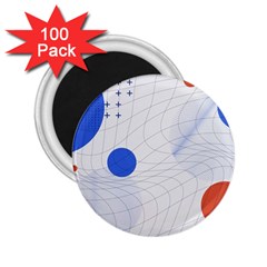 Computer Network Technology Digital Science Fiction 2 25  Magnets (100 Pack)  by Ravend