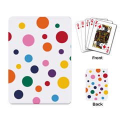 Polka Dot Playing Cards Single Design (rectangle) by 8989