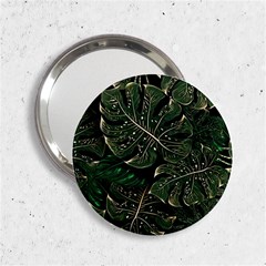 Monstera Plant Tropical Jungle Leaves Pattern 2 25  Handbag Mirrors by Ravend