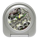 Fractal Background Pattern Texture Abstract Design Art Travel Alarm Clock Front