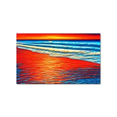 Golden Sunsets And Crisp Air Sticker Rectangular (100 Pack) by GardenOfOphir