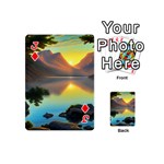 Benevolent Lake Playing Cards 54 Designs (Mini) Front - DiamondJ