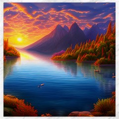 Immaculate Sunset Canvas 12  X 12  by GardenOfOphir