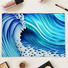 Blue Water Reflections Cosmetic Bag (xxl) by GardenOfOphir