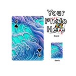 The Beauty Of Waves Playing Cards 54 Designs (Mini) Front - Spade9