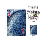 Waves Of The Ocean Playing Cards 54 Designs (Mini) Front - Diamond3