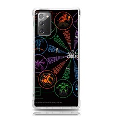Zodiac Geek Samsung Galaxy Note 20 Tpu Uv Case by Jancukart