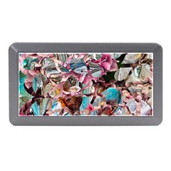 Aqua Blend Memory Card Reader (mini) by kaleidomarblingart