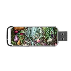 Craft Mushroom Portable Usb Flash (two Sides) by GardenOfOphir