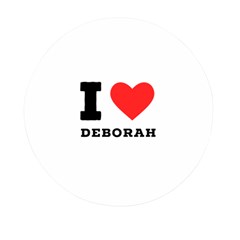 I Love Deborah Mini Round Pill Box (pack Of 5) by ilovewhateva