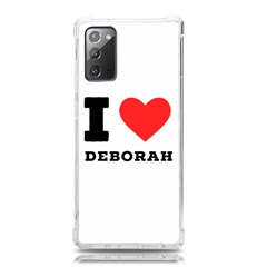 I Love Deborah Samsung Galaxy Note 20 Tpu Uv Case by ilovewhateva