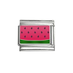Watermelon Fruit Summer Red Fresh Food Healthy Italian Charm (9mm) by Wegoenart
