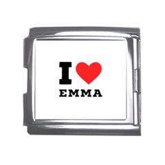 I Love Emma Mega Link Italian Charm (18mm) by ilovewhateva