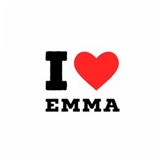 I Love Emma Wooden Puzzle Square by ilovewhateva