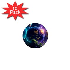 Fantasy People Mysticism Composing 1  Mini Magnet (10 Pack)  by Jancukart