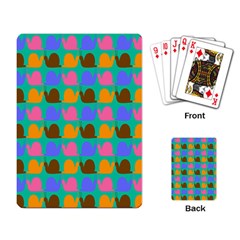 Slugs Playing Cards Single Design (rectangle) by GardenOfOphir