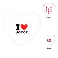 I Love Joyce Playing Cards Single Design (heart) by ilovewhateva