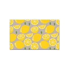 Lemon Background Lemon Wallpaper Sticker (rectangular) by Semog4