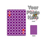Pattern 305 Playing Cards 54 Designs (Mini) Front - Heart9