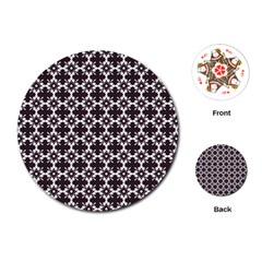Pattern 310 Playing Cards Single Design (round) by GardenOfOphir