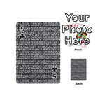 Pattern 321 Playing Cards 54 Designs (Mini) Front - Club5