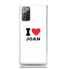 I Love Joan  Samsung Galaxy Note 20 Tpu Uv Case by ilovewhateva