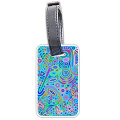 Tribal Pattern Pattern Luggage Tag (one Side) by Semog4