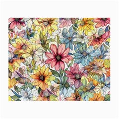 Flower Nature Floral Spring Small Glasses Cloth (2 Sides) by Semog4