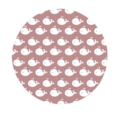 Cute Whale Illustration Pattern Mini Round Pill Box (pack Of 3) by GardenOfOphir