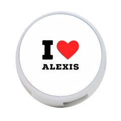 I Love Alexis 4-port Usb Hub (one Side) by ilovewhateva