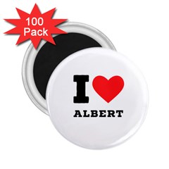 I Love Albert 2 25  Magnets (100 Pack)  by ilovewhateva