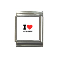 I Love Gabriel Italian Charm (13mm) by ilovewhateva