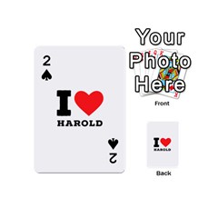I Love Harold Playing Cards 54 Designs (mini) by ilovewhateva