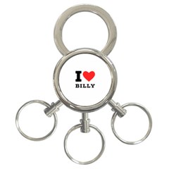 I Love Billy 3-ring Key Chain by ilovewhateva