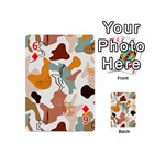 Shapes Pattern Playing Cards 54 Designs (Mini) Front - Diamond6