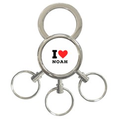 I Love Noah 3-ring Key Chain by ilovewhateva