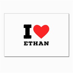 I Love Ethan Postcard 4 x 6  (pkg Of 10) by ilovewhateva