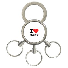 I Love Gary 3-ring Key Chain by ilovewhateva