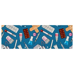 Medicine Pattern Banner And Sign 9  X 3  by SychEva