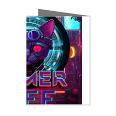 Gamer Life Mini Greeting Cards (pkg Of 8) by minxprints